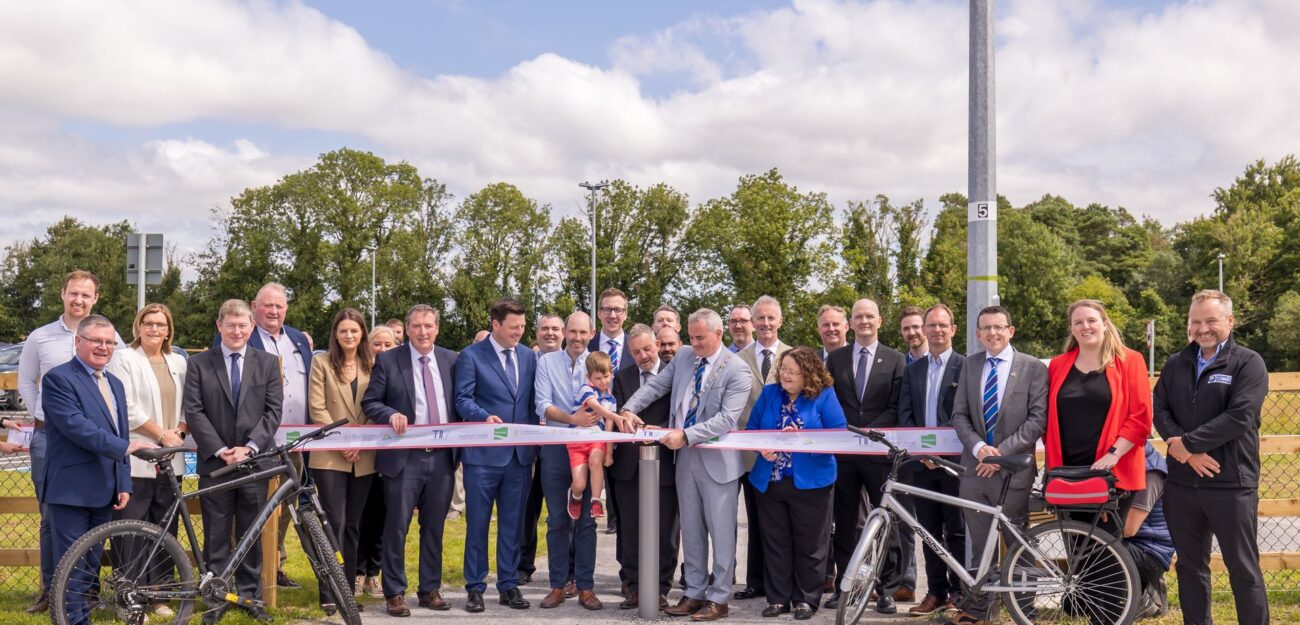Offaly County Council Opens Ballycommon Trailhead Linking Grand Canal Greenway and Lough Boora