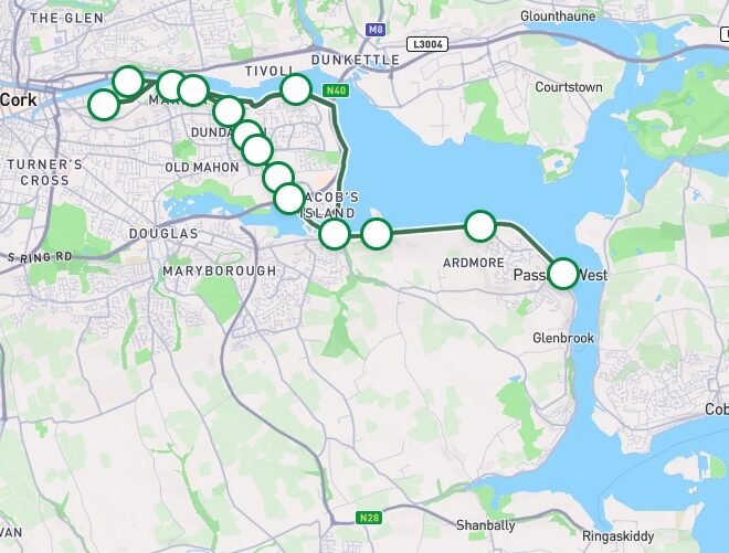 Map of Passage Railway Greenway