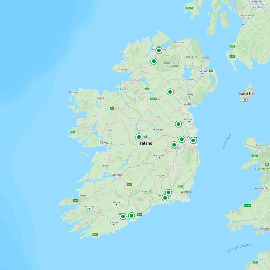 Interactive map preview