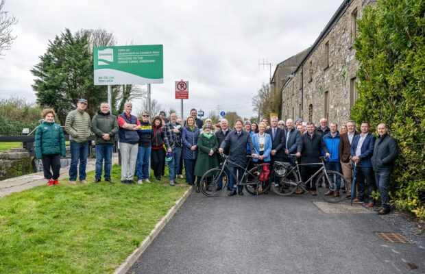 12th Lock to Hazelhatch Grand Canal Greenway Section Officially Opened by Minister O’Brien